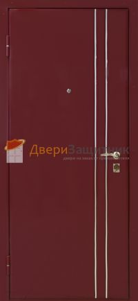 Металлическая дверь с окрашенной панелью МДФ